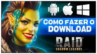 Como jogar Raid Shadow Legends no PC e celulares 🔥 DESCARREGAR COM BÔNUS 🔥 2025