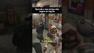 Quando o seu amigo não segue as regras #shorts #gta5
