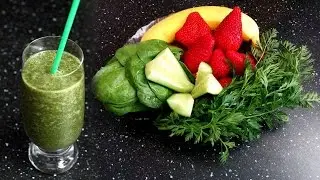 Зеленый коктейль