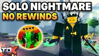 TDX SOLO Nightmare Operation Slime [NO REWINDS] | The Takeover  - Tower Defense X Roblox
