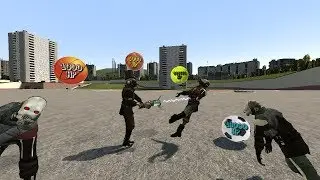Garrys Mod обзор аддонов №3 Вейпы_Super gravity gun_Hp шарики