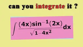 Try this integral | Daily integral problem 27