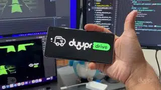 Duupr Drive - prototype HUD (Heads-up Display) built with Flutter - by Duupr