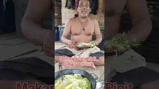 Sahabat hari ini kita mukbang pare dengan gambas , rasa restoran ala ladang...