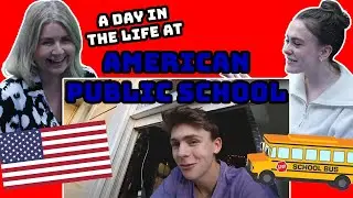 BRITISH FAMILY REACTS | A Day In The Life At AMERICAN PUBLIC SCHOOL