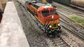 MTH HO ES44AC Slow Speed Test (With ESU LokSound V4)