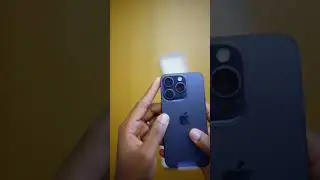 Unboxing the blue titanium iPhone 15 pro