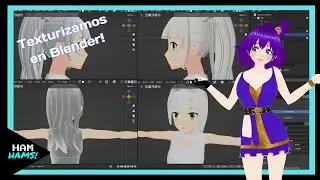 💯😎practicando hacer texturizado en Blender 