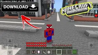 Spider Man With Powers in Minecraft Pe