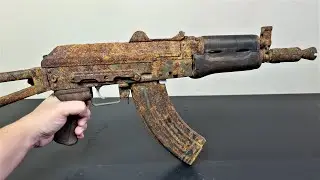 Very Rusty AK-47 Airgun Restoration