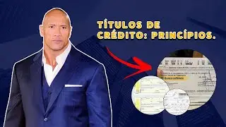 PRINCÍPIOS DOS TÍTULOS DE CRÉDITO: CARTULARIDADE, LITERALIDADE E AUTONOMIA.