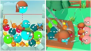 Merge and Battle 3D - Gameplay Ball Merge Game Max Level