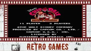Чип и Дейл 1 часть : прохождение на Денди (NES, FAMICOM, DENDY)