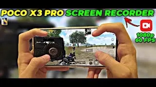 POCO X3 PRO BEST SCREEN RECORDER SETTİNGS 🔥 POCO X3 PRO PUBG MOBİLE 🔥