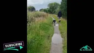 MLOutdoors back out with sasha the dog