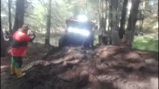 Man kat 8x8 im Schlammloch/Rallye Breslau