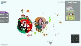 AGAR.IO SERVER TAKEOVER WITH BOTS #1303 || OP-BOTS.COM