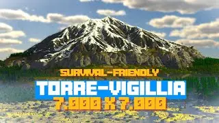 Distant Horizons + Custom Map is INSANE!