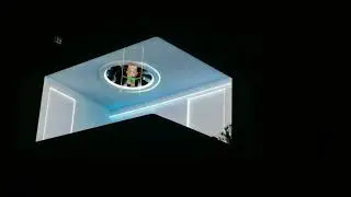 Cuved LED Wall at HTC Plaza, Xi'an City