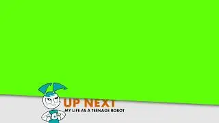 Nickelodeon My Life as a Teenage Robot On-Screen Graphics (2009-12; Green Screen)