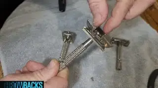 how to disassemble a 1950s Gillette flare tip tips for taking apart a vintage razor for cleaning.
