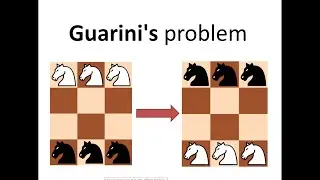 Hardest, Guarini's Problem - 6 Knights Puzzle in a 4x3 Chess Board Grid | Hardest Puzzle
