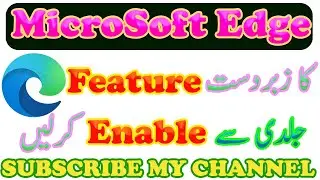 How to Enable Dark Mode in Microsoft Edge(Urdu/Hindi)