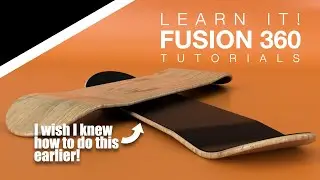 Autodesk Fusion 360 - Model a Skateboard - Beginner/Intermediate - 2024
