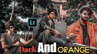 Lightroom Orange And Black Colour  tones | Free Presets | Urban Tone | Wasif Editing 2022 |