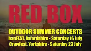 RED BOX OUTDOOR CONCERTS, JULY 2022