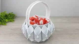 BASKET from Foamiran easy and simple DIY