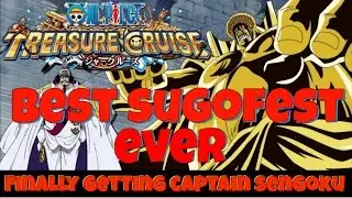 Best Sugofest Ever | Finally pulling Sengoku | One Piece Treasure Cruise | 2016 January Red poster
