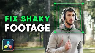 Best Way to Stabilize Handheld Clips in Davinci Resolve