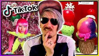 DIY Ice Cream Prop & Trying More Craft Ideas From TikTok!