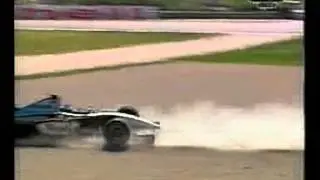 Crash Mika Hakkinen FP3 Canada 1999