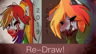 (13+)(Gore Warning) My Little Amnesia re-draw | mlp speedpaint