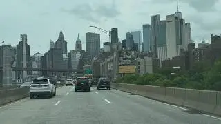 4K New York - Driving tour from New Jersey to Brooklyn, NY
