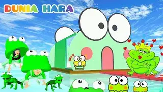 Yuta Mio Rumah Kodok Baru Celine Nyamar Jadi Kodok 🐸 krn Dikejar Katak Raksasa 😱 | Sakura School