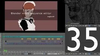 35. Blender 3D video sequence editor