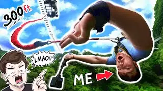 I Tried Japan's CRAZIEST Bungie Jump Ft. 