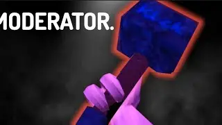 So They Finally Gave Me MODERATOR...