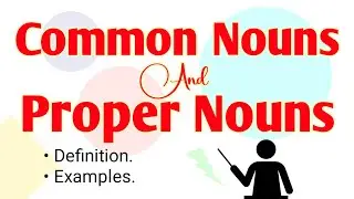 📚Common noun and Proper noun🖋 | Common noun📖 | Proper noun📖 | #commonnoun | #propernoun
