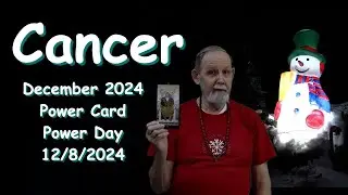 Cancer December  2024 Horoscope Power Tarot Card & Power Day