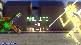 Anomaly 173 vs Anomaly 117 - Minecraft Animation