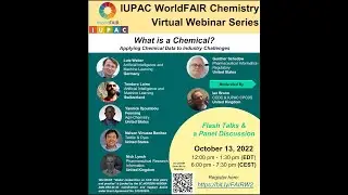 IUPAC WorldFAIR Chemistry Webinar 02: What is a Chemical?