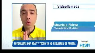 🔴 Nota Hora 13 Noticias. Sentencia C 321 de 2022. Fotomultas por Soat y Tecno harán responsable.