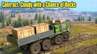 Snowrunner | Cloudy with a Chance of Rocks | Zherbai Quarries, Almaty Region
