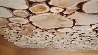Отделка сауны из ольхи и можжевельника