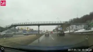 "уборка" снега на Сапёрной. 14.01.17