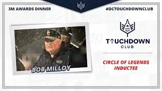 2022 DC Touchdown Club Circle of Legends Inductee Bob Milloy